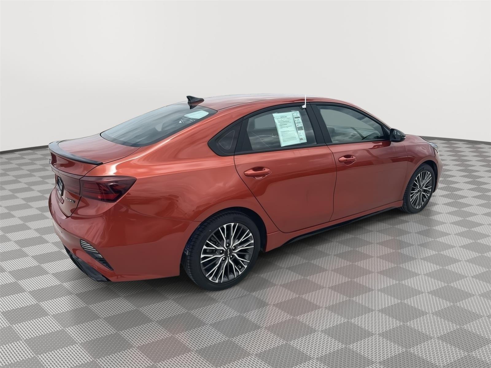 Certified Used 2023 Fire Orange Kia GT-Line image 4