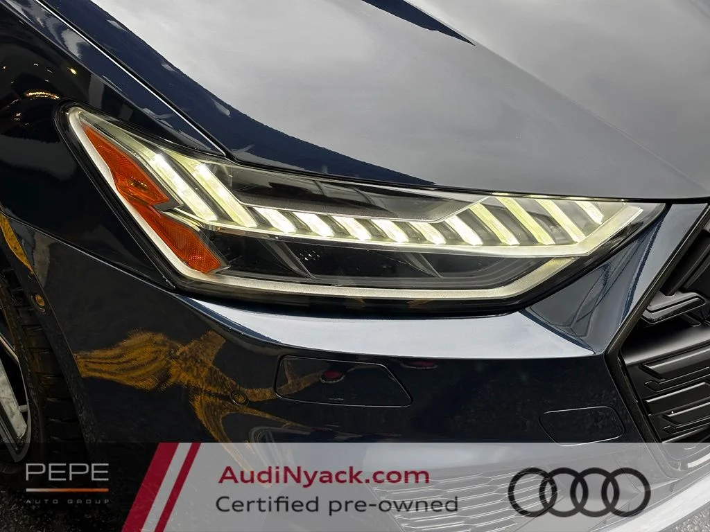 Certified Used 2024 Blue Audi 55 Prestige image 6