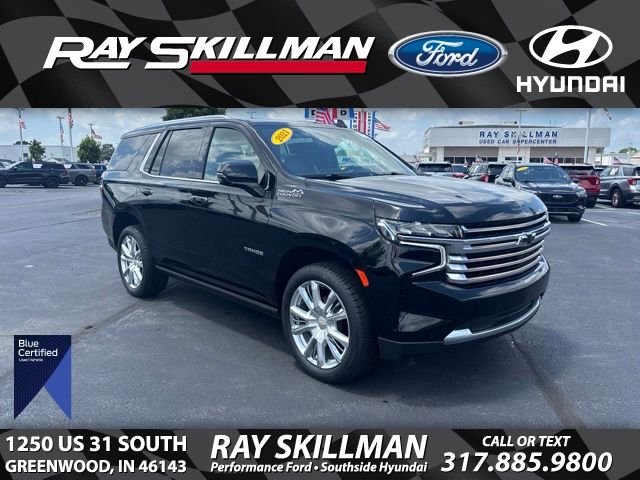 Used 2021 Black Chevrolet High Country image 1