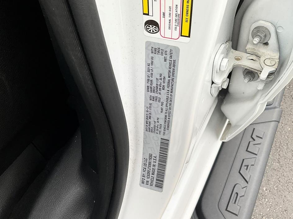 Used 2022 White Ram Laramie image 36