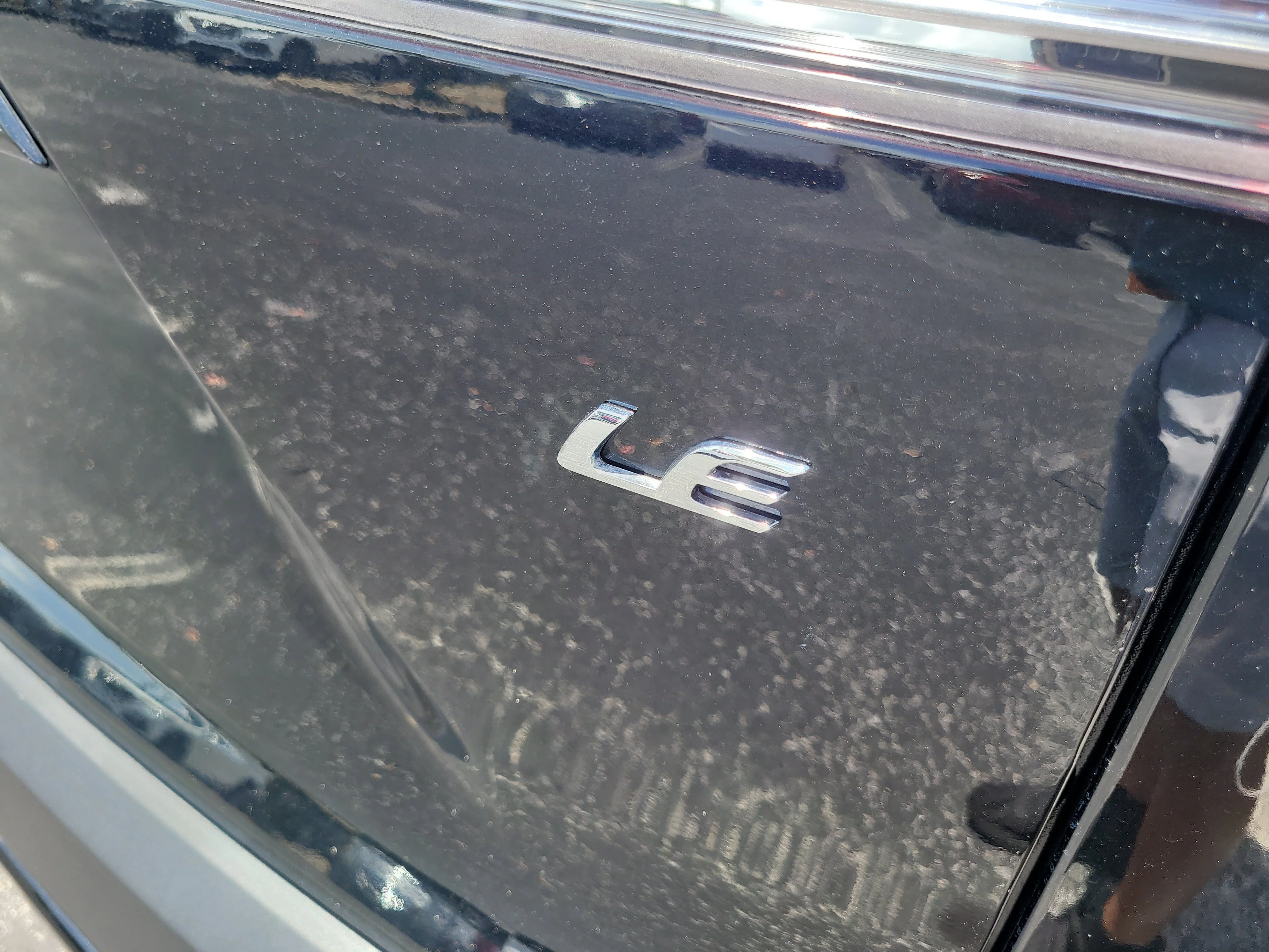 Used 2025 Jet Black Toyota LE image 9