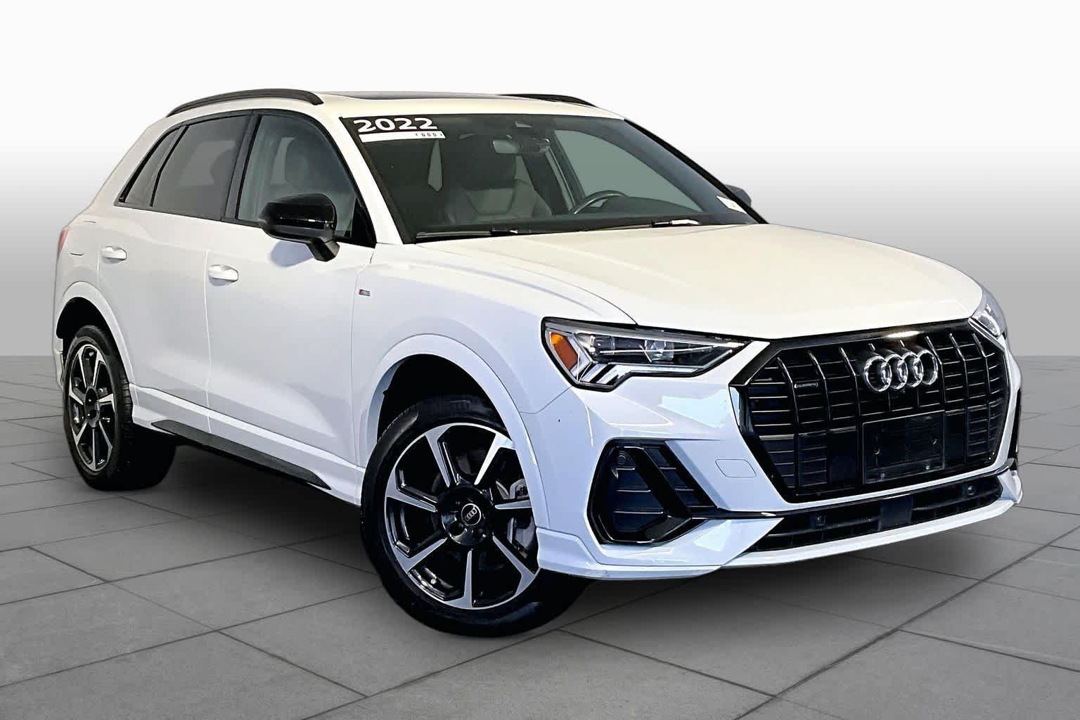 Used 2022 Glacier White Metallic Audi Technik image 3