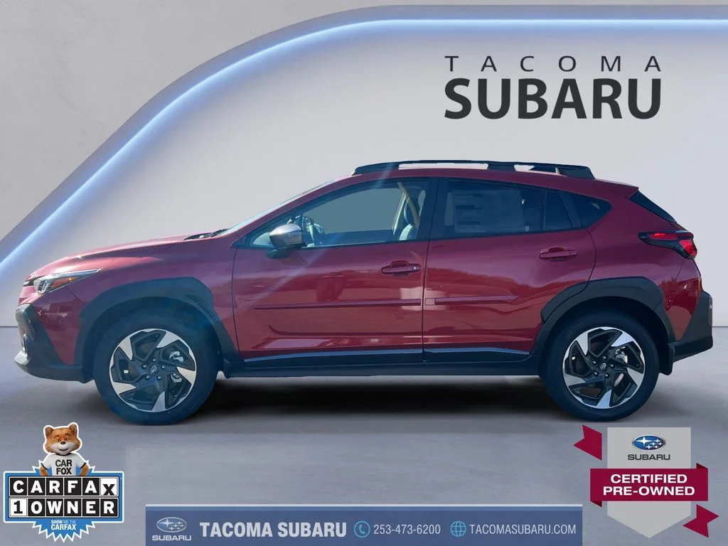 Certified Used 2025 Red Subaru Limited image 2