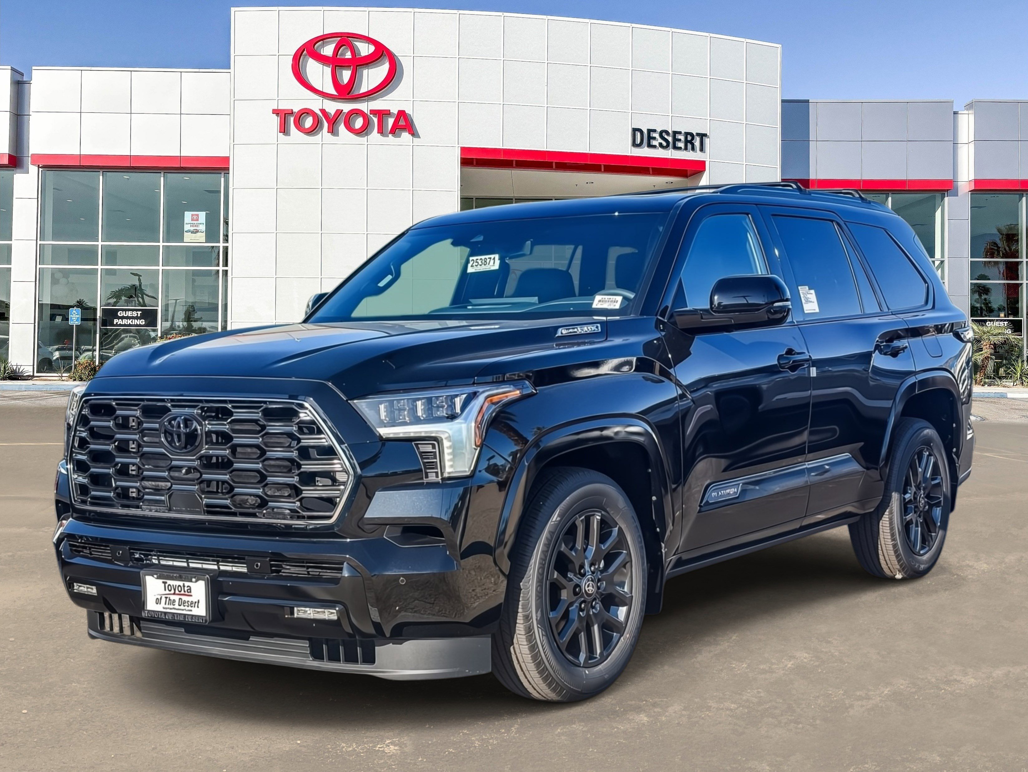 New 2026 Midnight Black Metallic Toyota  Platinum image 3