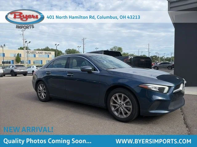 Used 2019 Denim Blue Metallic Mercedes-Benz A 220 image 1