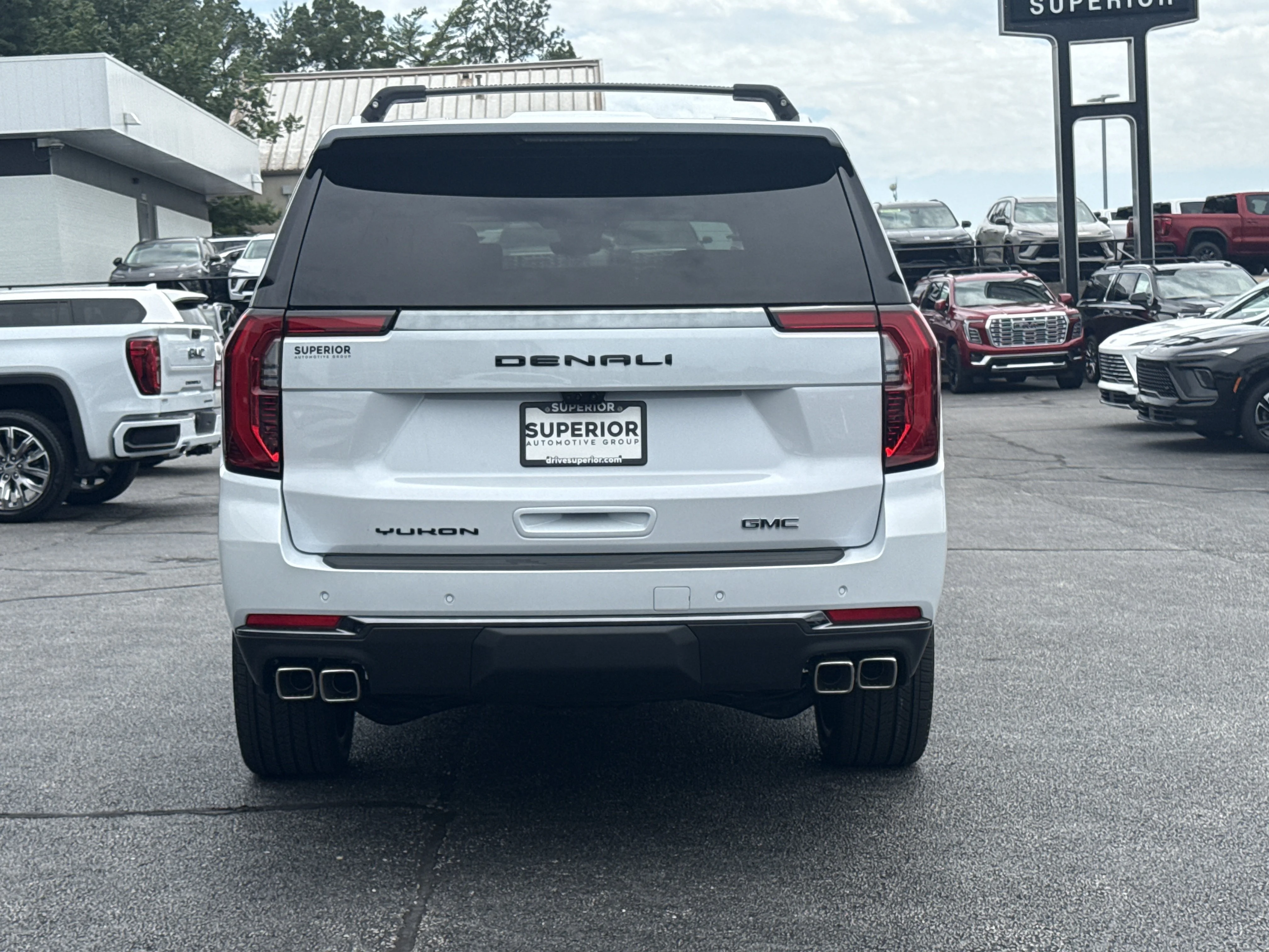 New 2026 Glacier White Tricoat GMC Denali Ultimate 4WD image 4