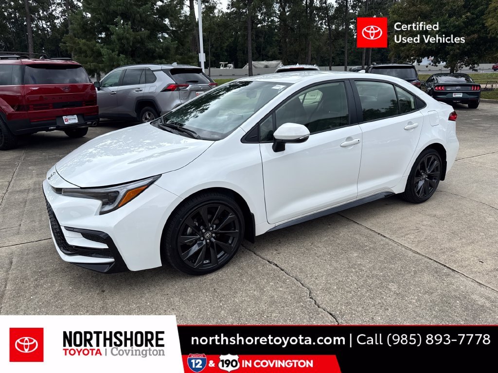 Certified Used 2026 White Toyota SE image 1
