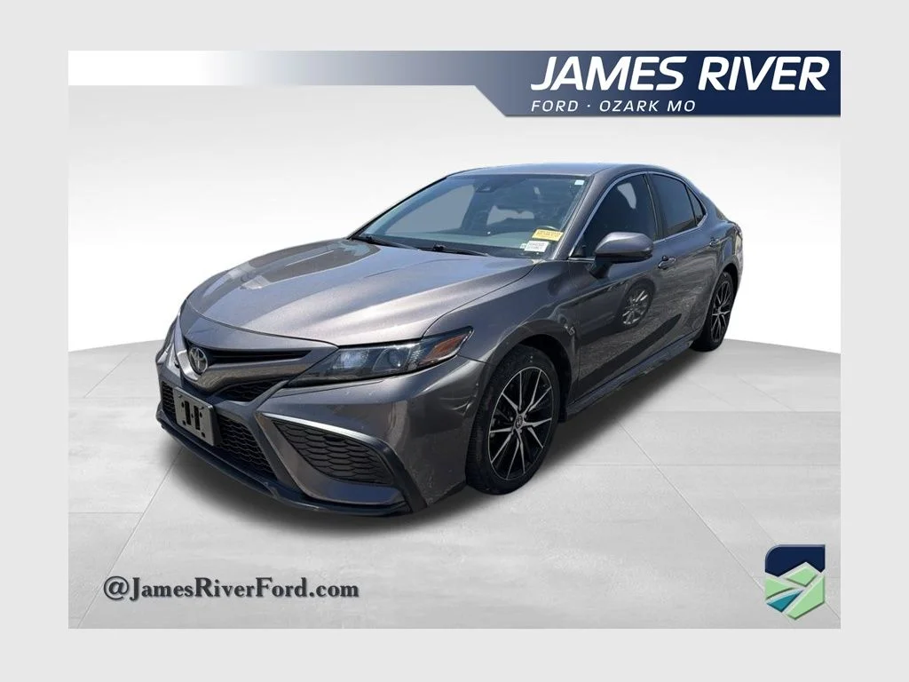 Used 2021 Predawn Gray Mica Toyota SE image 1
