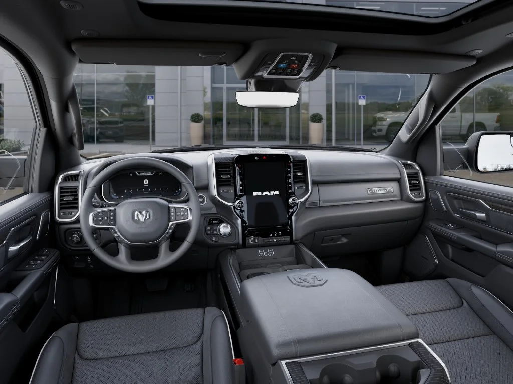 New 2027 Forged Blue Metallic Exterior Paint RAM Laramie image 15
