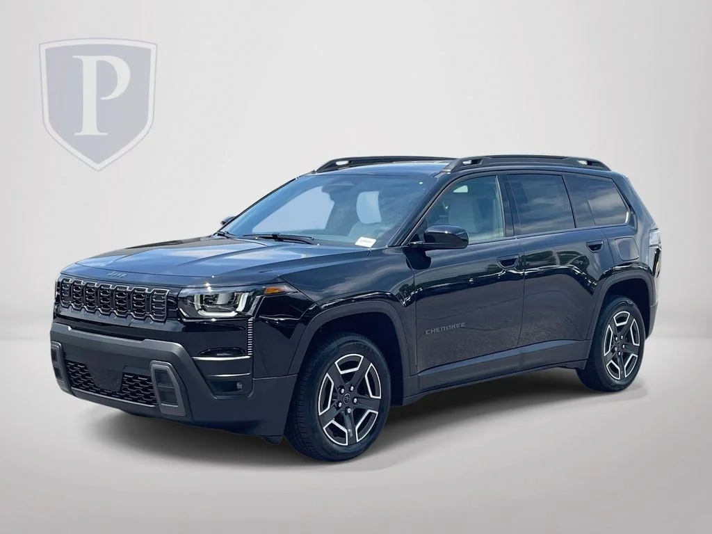 New 2026 Diamond Black Crystal Pearlcoat Jeep Laredo image 5