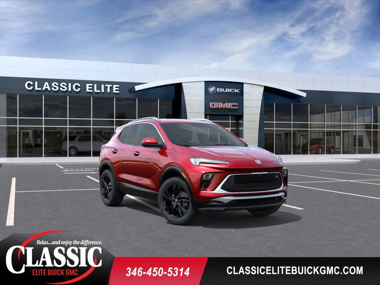 Brilliant Red 2026 Buick Encore GX Sport Touring FWD SUV / Crossover Front-Wheel Drive
