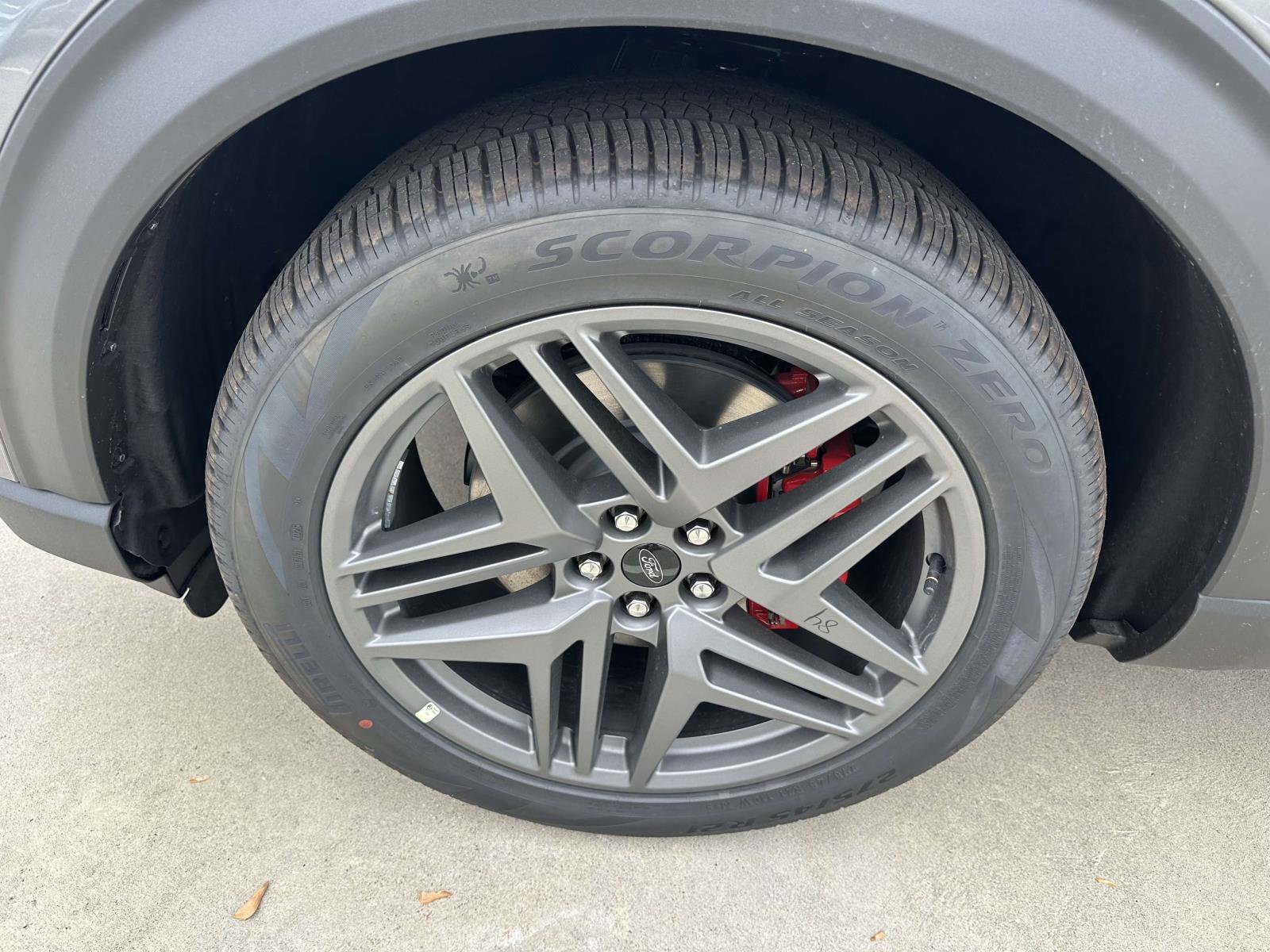 New 2026 Carbonized Gray Metallic Ford ST image 6