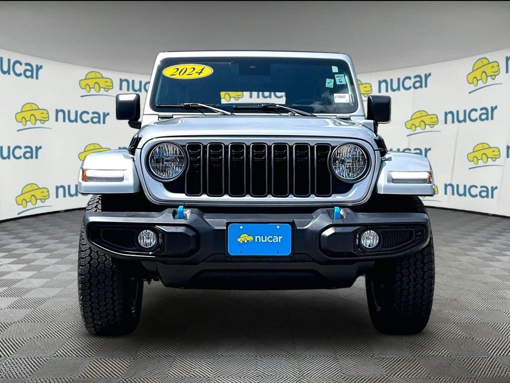 Used 2024 Silver Jeep Sport S 4xe image 2
