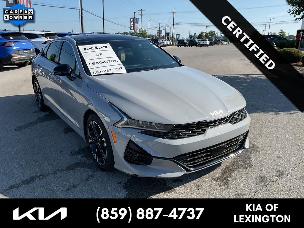 Certified Used 2023 Wolf Gray Kia GT-Line image 1