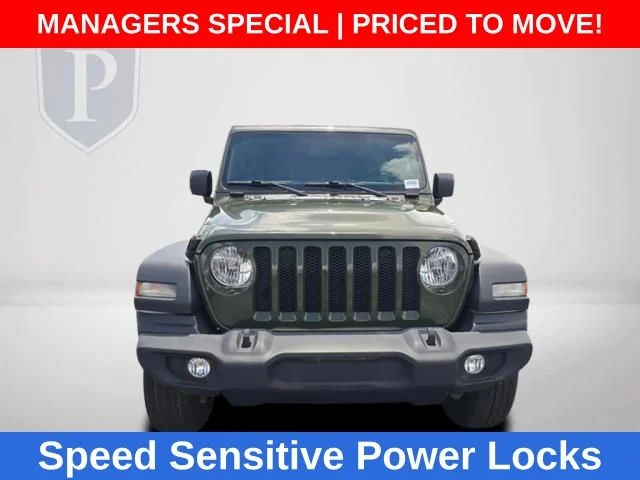 Used 2022 Green Jeep Unlimited Sport S image 13