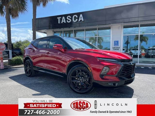 Used 2024 Radiant Red Tintcoat Chevrolet RS image 1