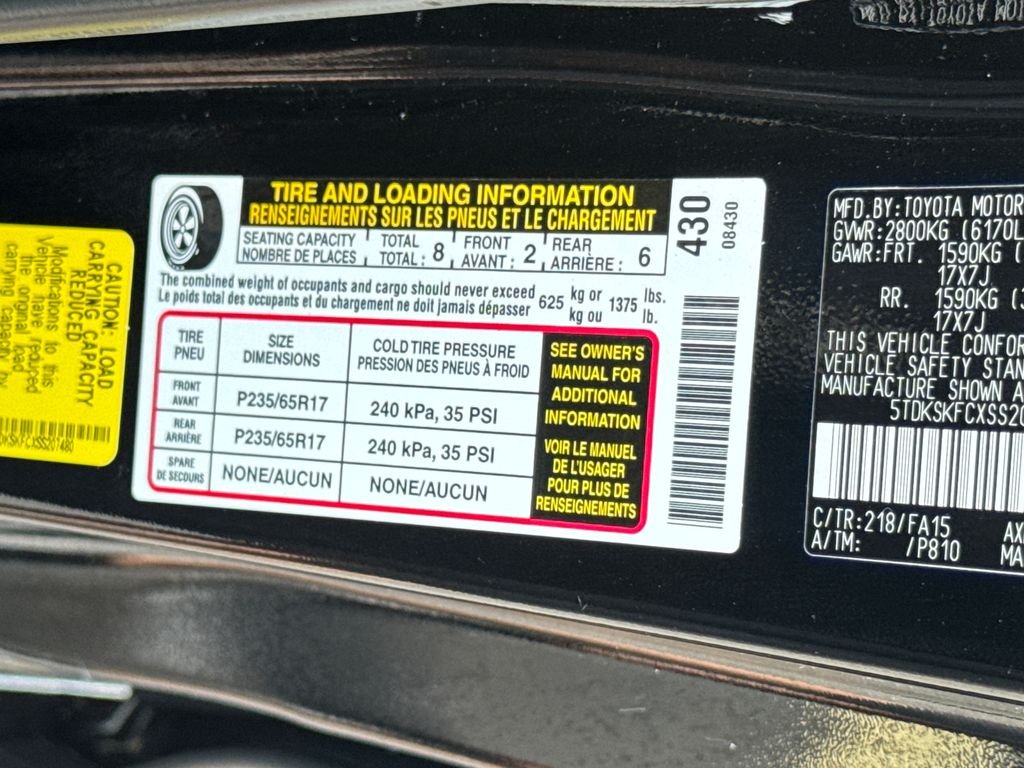 Used 2025 Black Toyota LE image 49