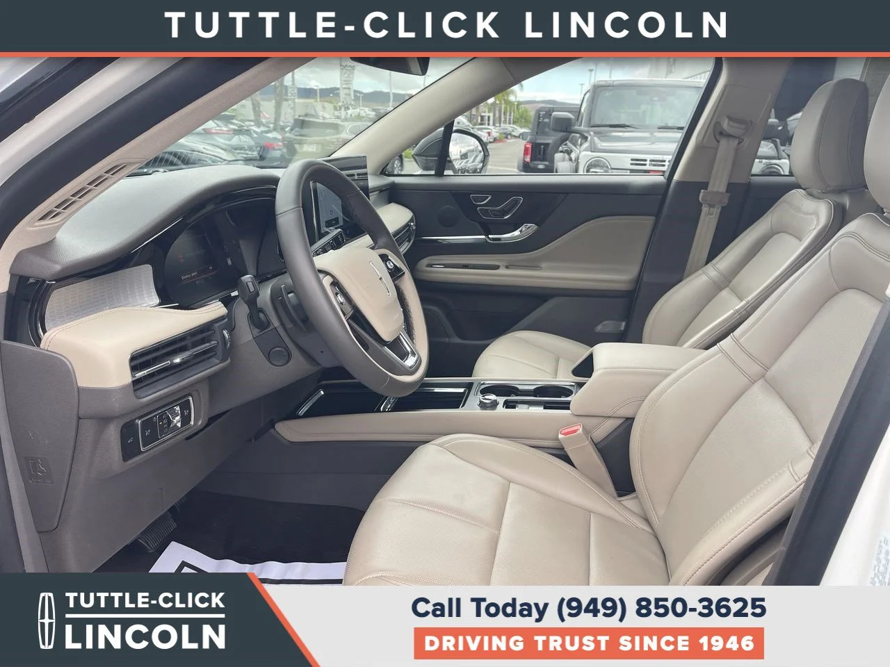 Used 2024 PRISTINE WHITE ME Lincoln Premiere image 27