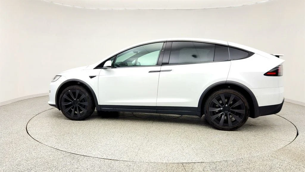 Used 2022 Pearl White Multi-Coat Tesla AWD w/ 22