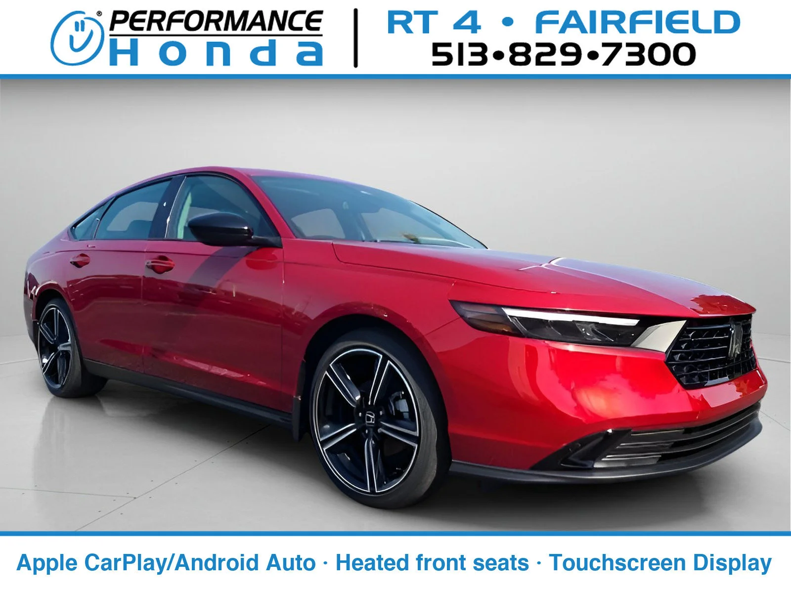 New 2026 Radiant Red Metallic Honda SE image 1