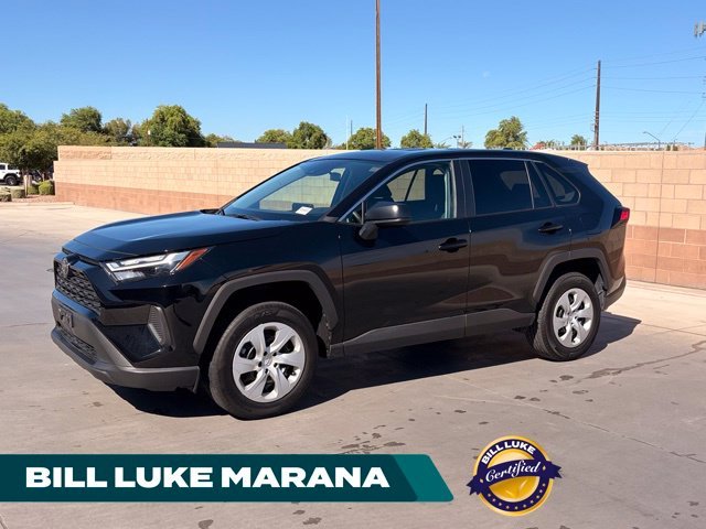 Certified Used 2025 Black Toyota LE image 1