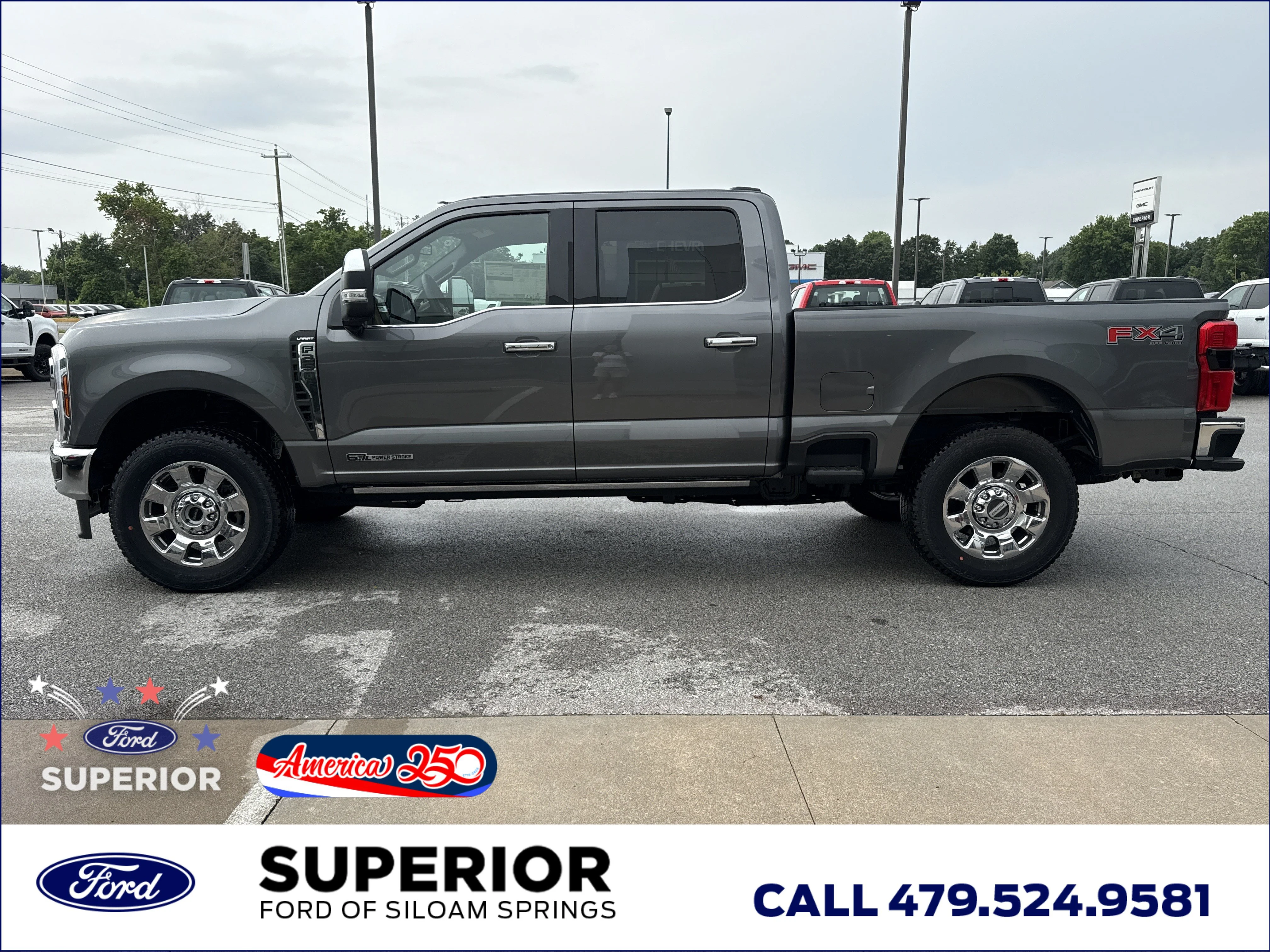 New 2026 Carbonized Gray Metallic Ford Lariat 4WD image 12