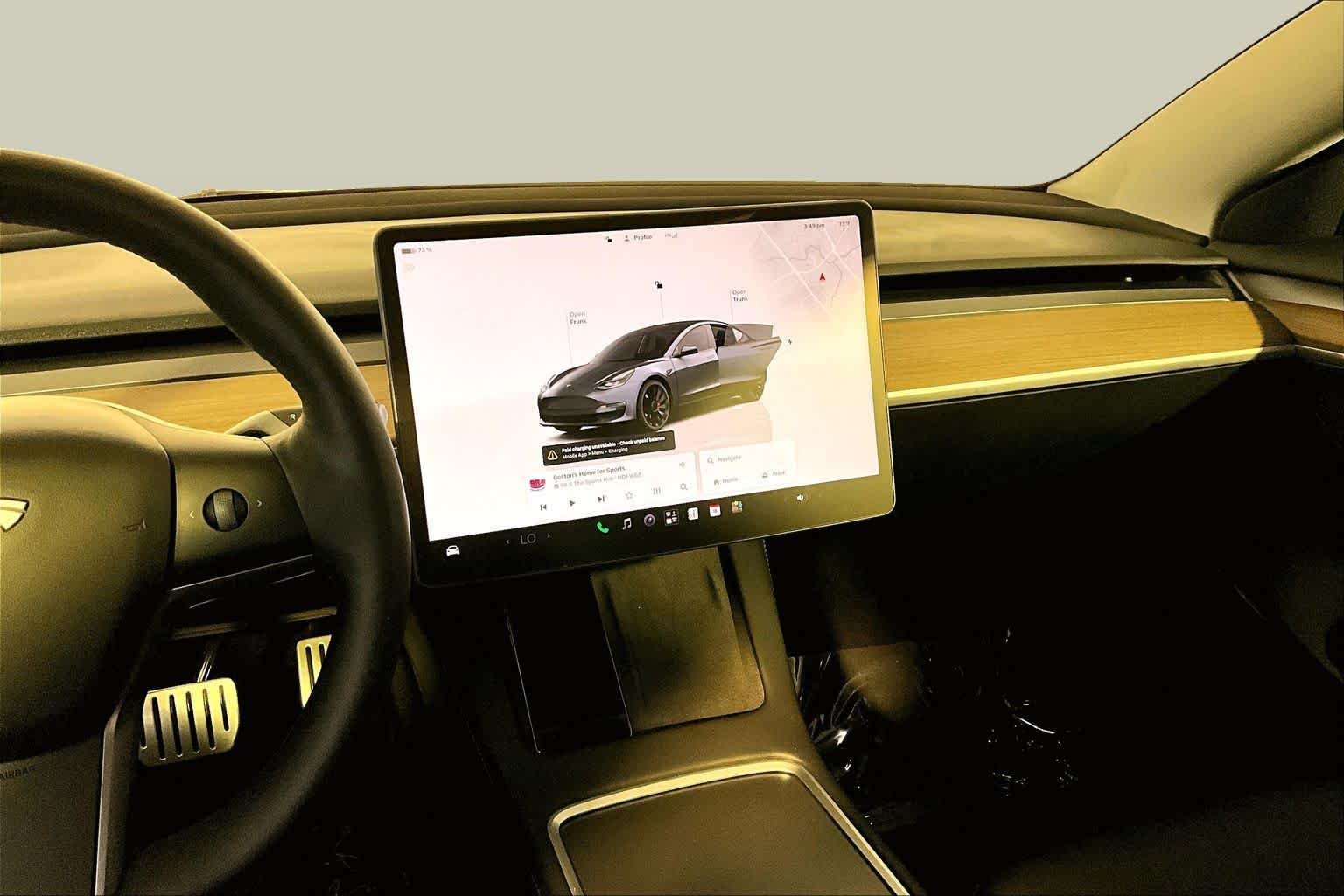 Used 2023 Midnight Silver Metallic Tesla Performance image 6