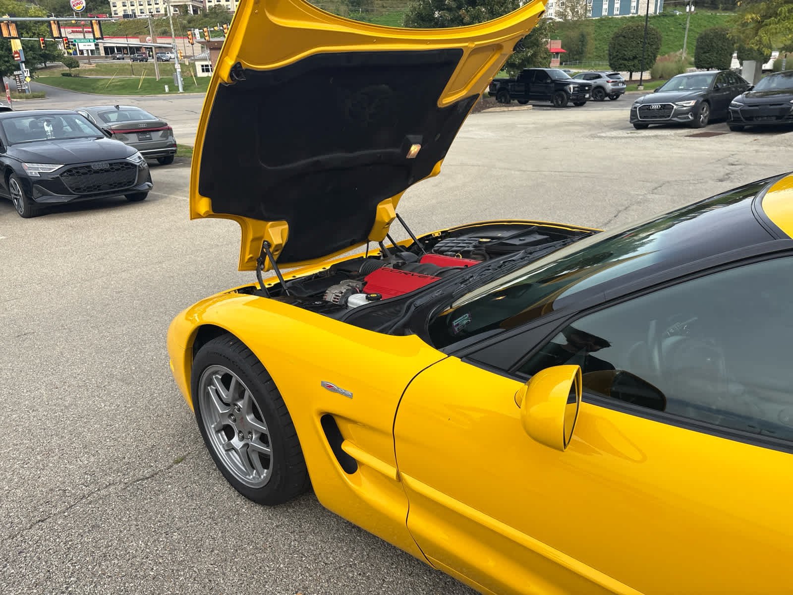Used 2003 Millenium Yellow Chevrolet Z06 image 25