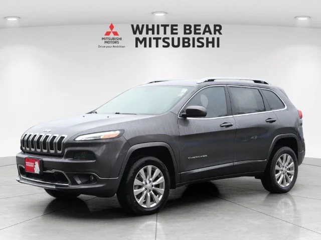 Used 2018 Jeep Cherokee Overland with VIN 1C4PJMJX6JD509437 for sale in White Bear Lake, Minnesota