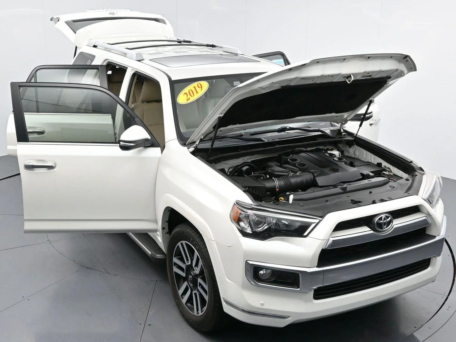 Used 2019 Blizzard Pearl Toyota Limited image 53