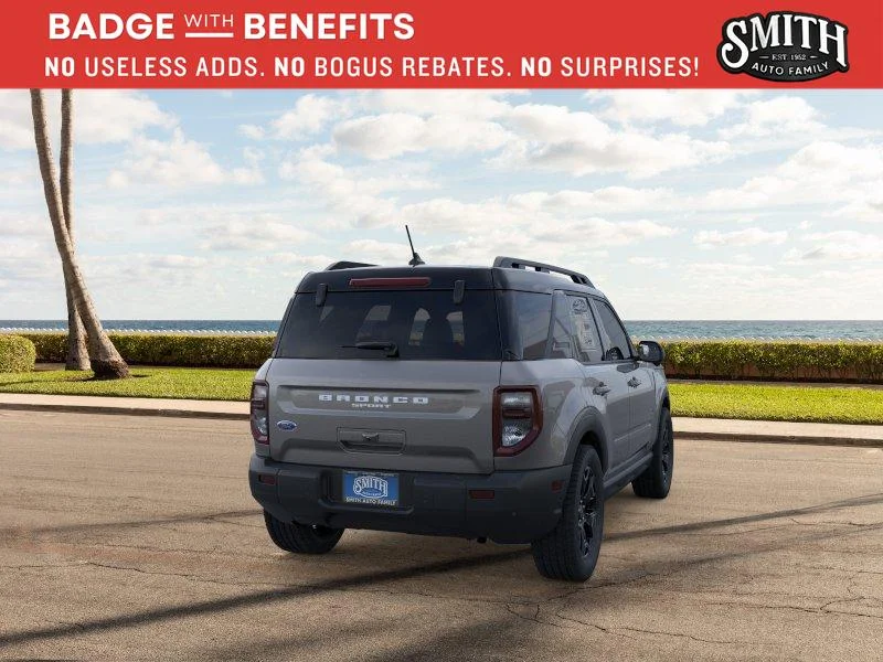 New 2025 Carbonized Gray Metallic Ford Outer Banks® image 9