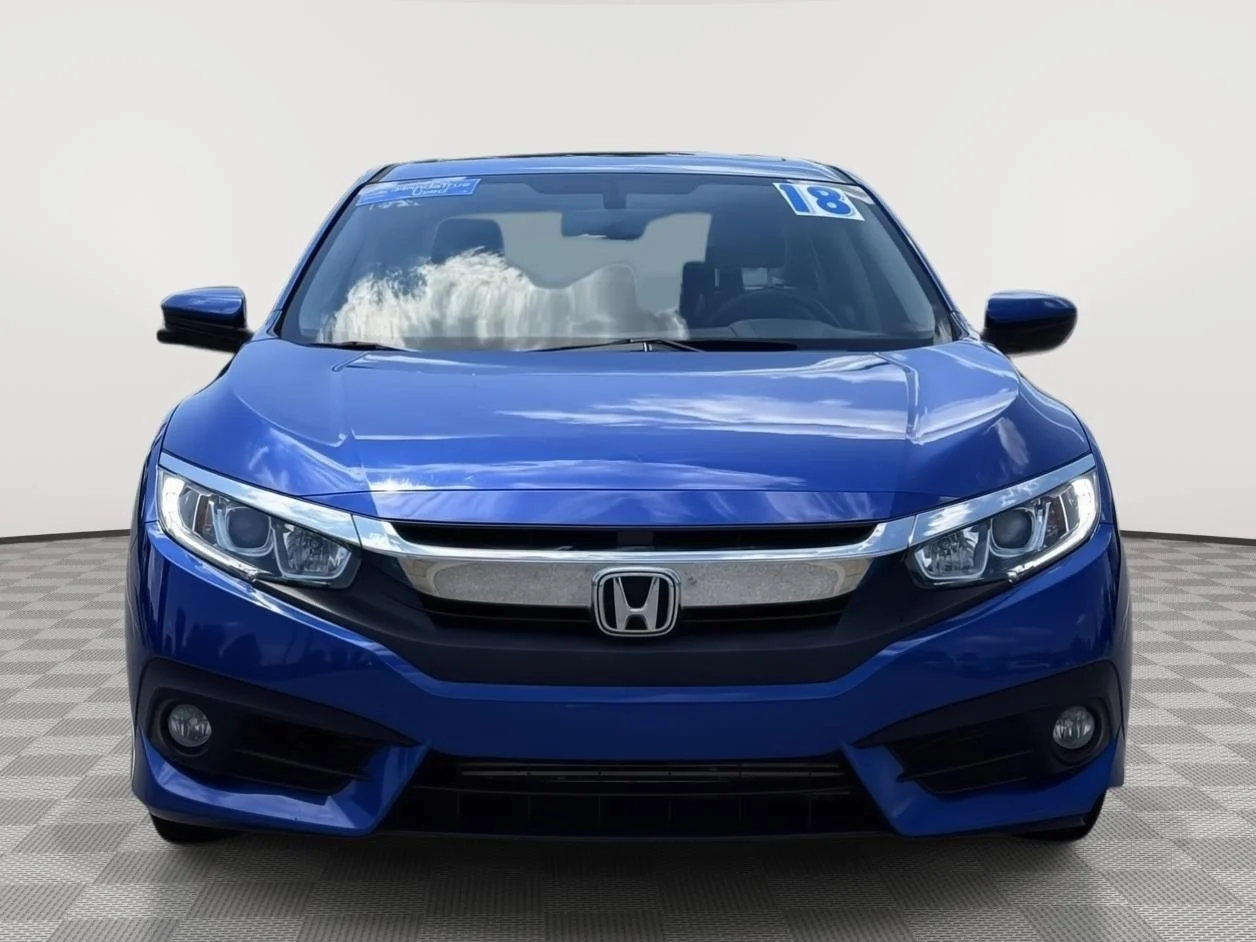 Used 2018 Aegean Blue Metallic Honda EX-L image 2
