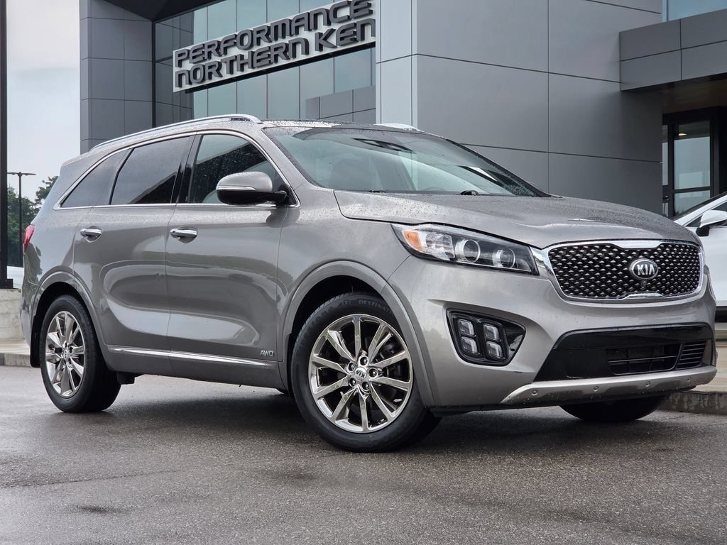 Used 2018 Kia Sorento SXL with VIN 5XYPKDA53JG386595 for sale in Fort Wright, KY