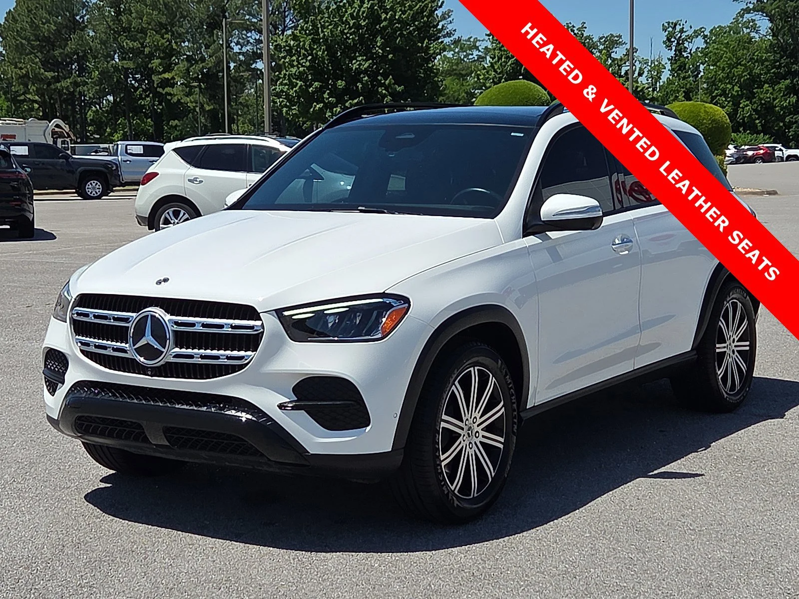 Used 2024 Polar White Mercedes-Benz GLE 350 image 2