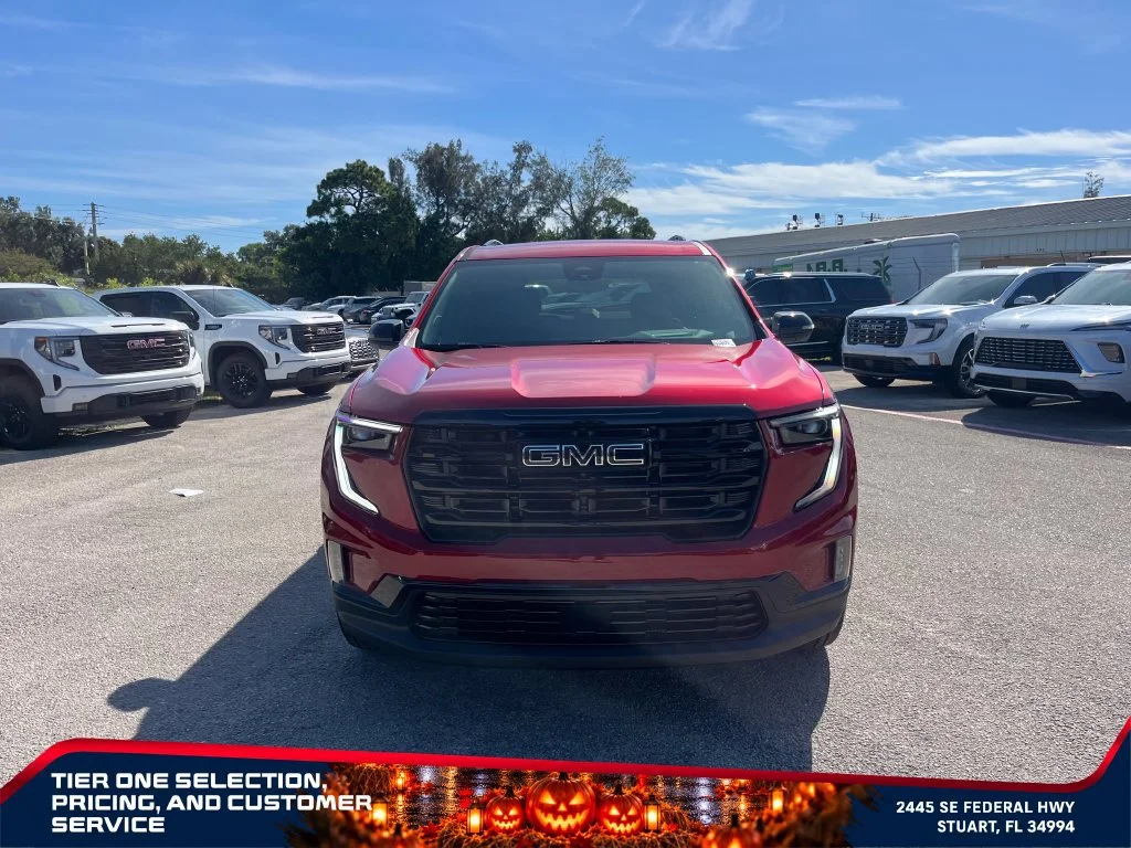 New 2027 Volcanic Red Tintcoat GMC Elevation image 3