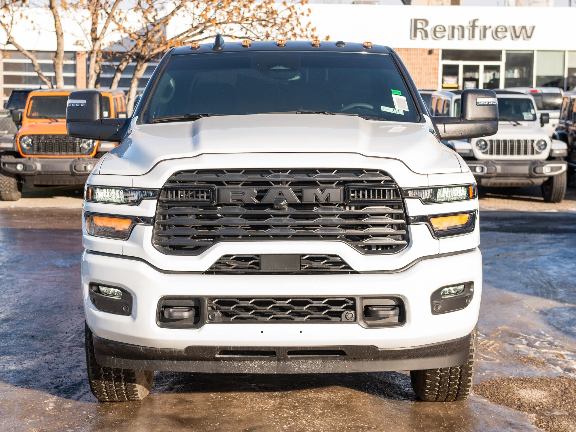 New 2026 White RAM Big Horn* image 7