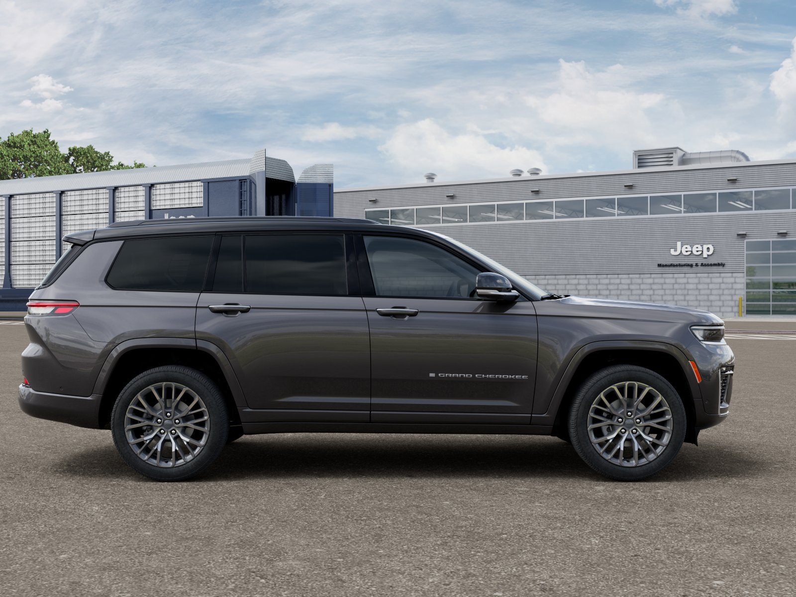 New 2026 Baltic Gray Metallic Clear-Coat Exterior Paint Jeep Summit image 12