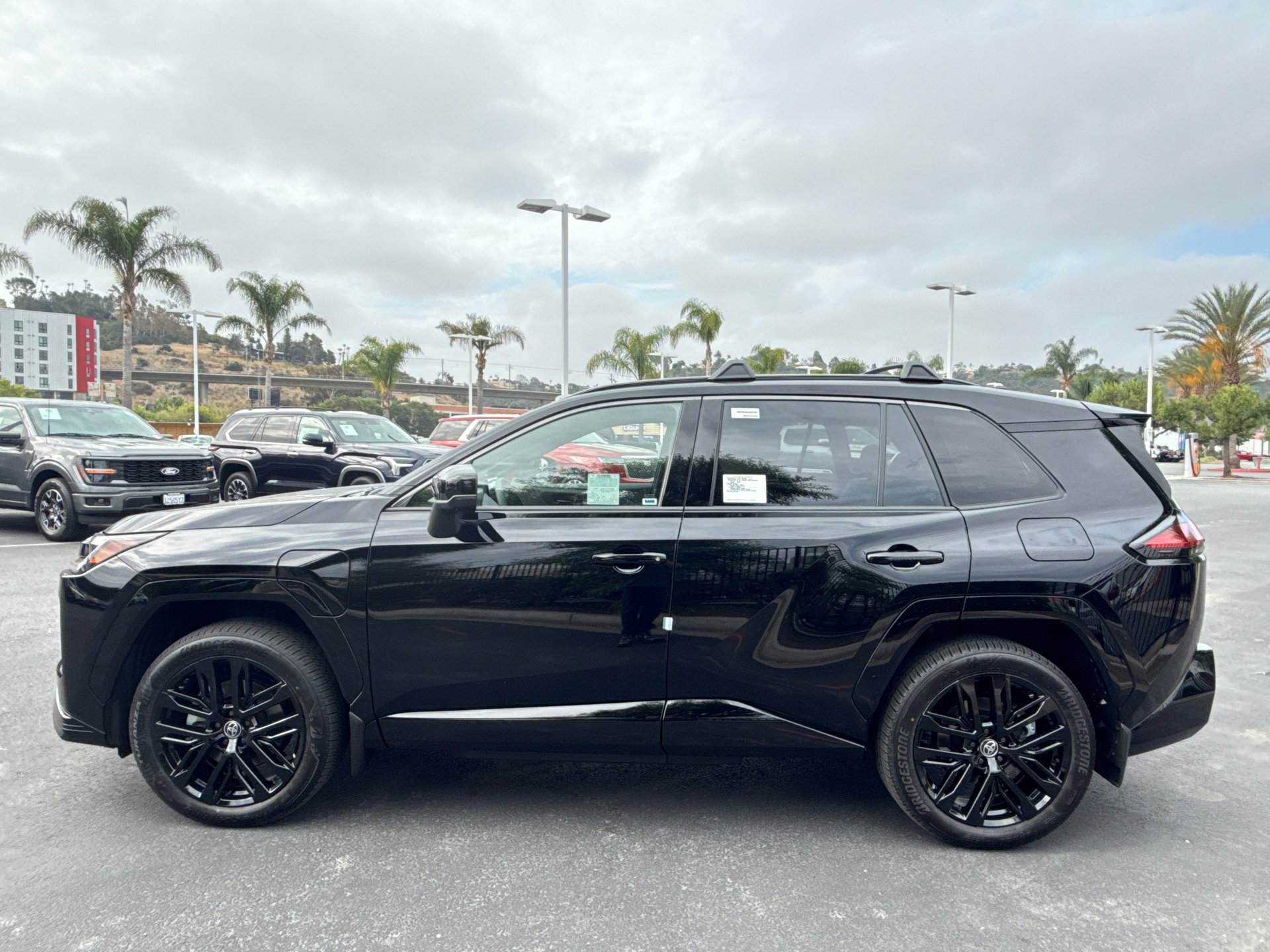 New 2026 Midnight Black Metallic Toyota  XSE image 4