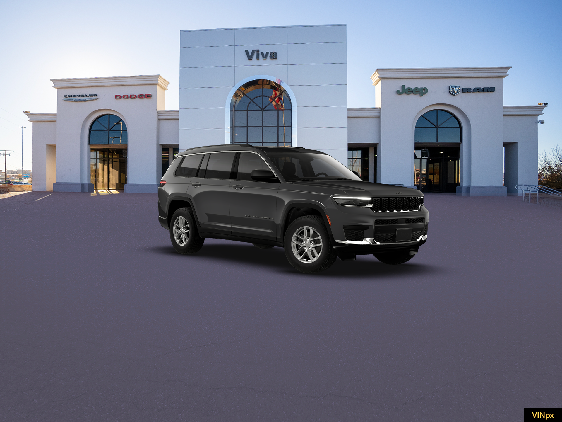New 2026 Baltic Gray Metallic Clear-Coat Exterior Paint Jeep Laredo X image 11