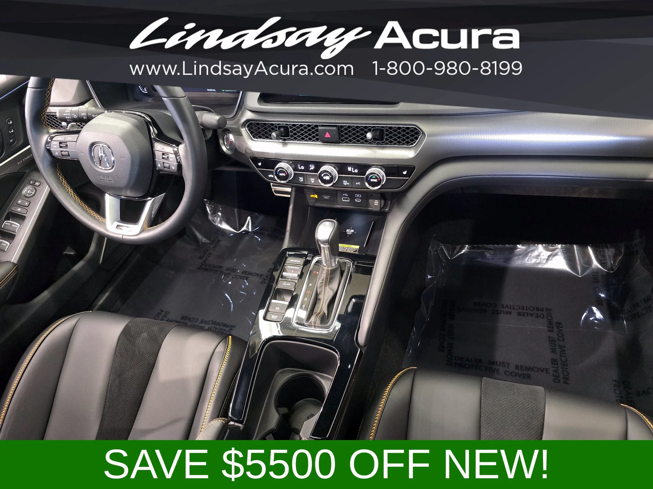 Used 2026 Platinum White Pearl Acura A-Spec Tech Package image 9