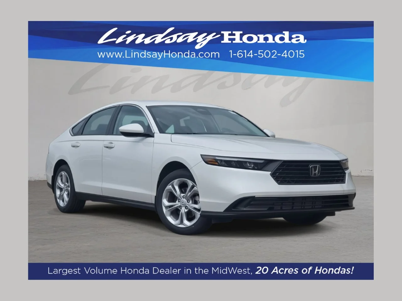 New 2026 Platinum White Pearl Honda LX image 1