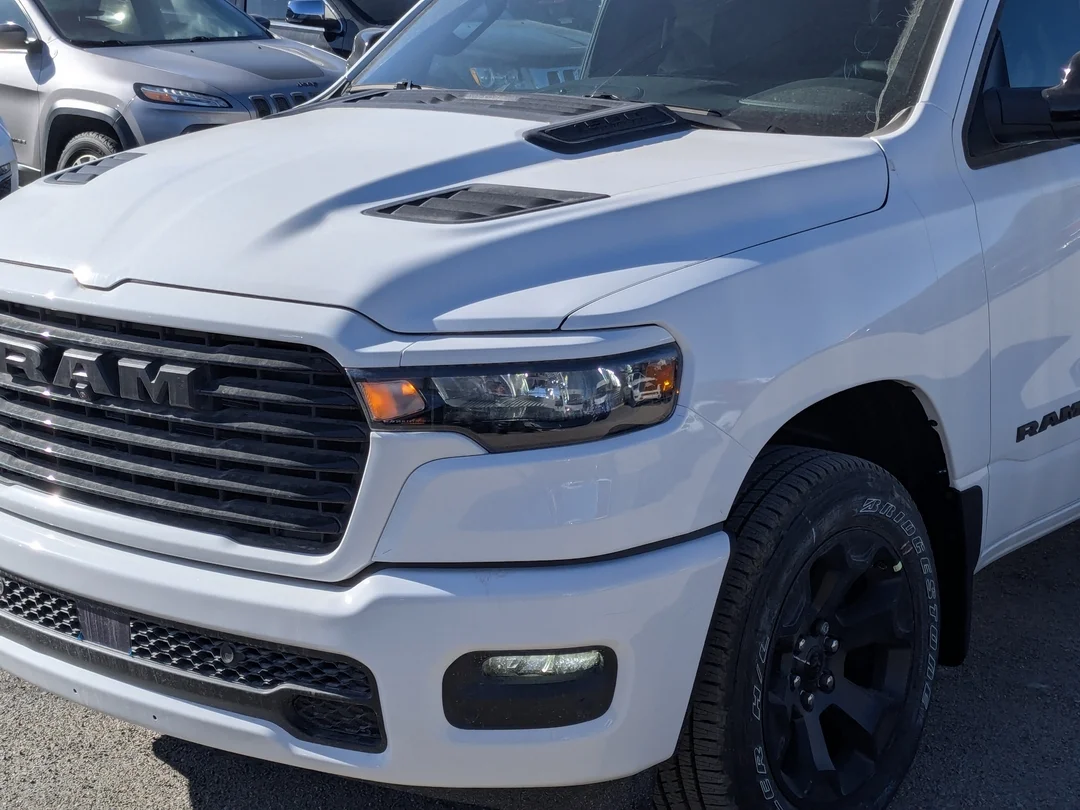 New 2026 White RAM Sport - - Sport Level 1 Equip Grp - Night Edition - 19-Spkr H/K Sound - 14.4 Uconnect Nav & More! image 10