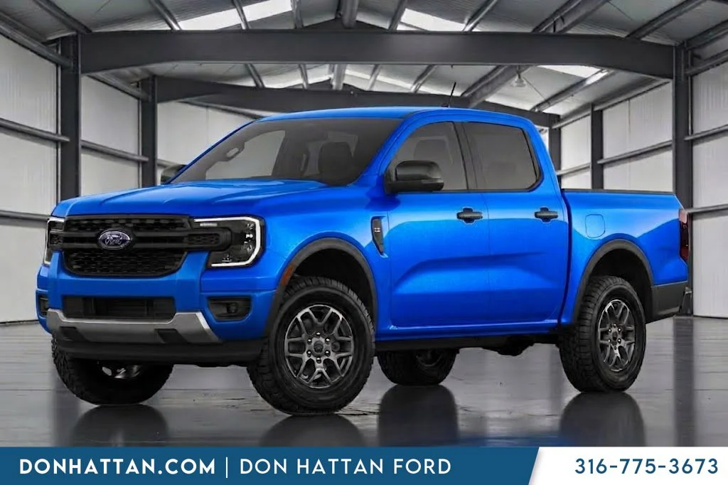 New 2026 Velocity Blue Metallic Ford XLT image 1