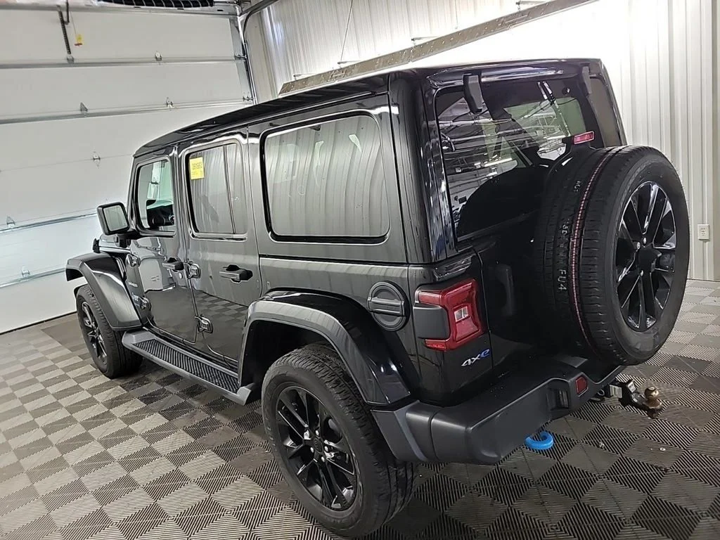 Certified Used 2023 Black Jeep Sahara 4xe image 16