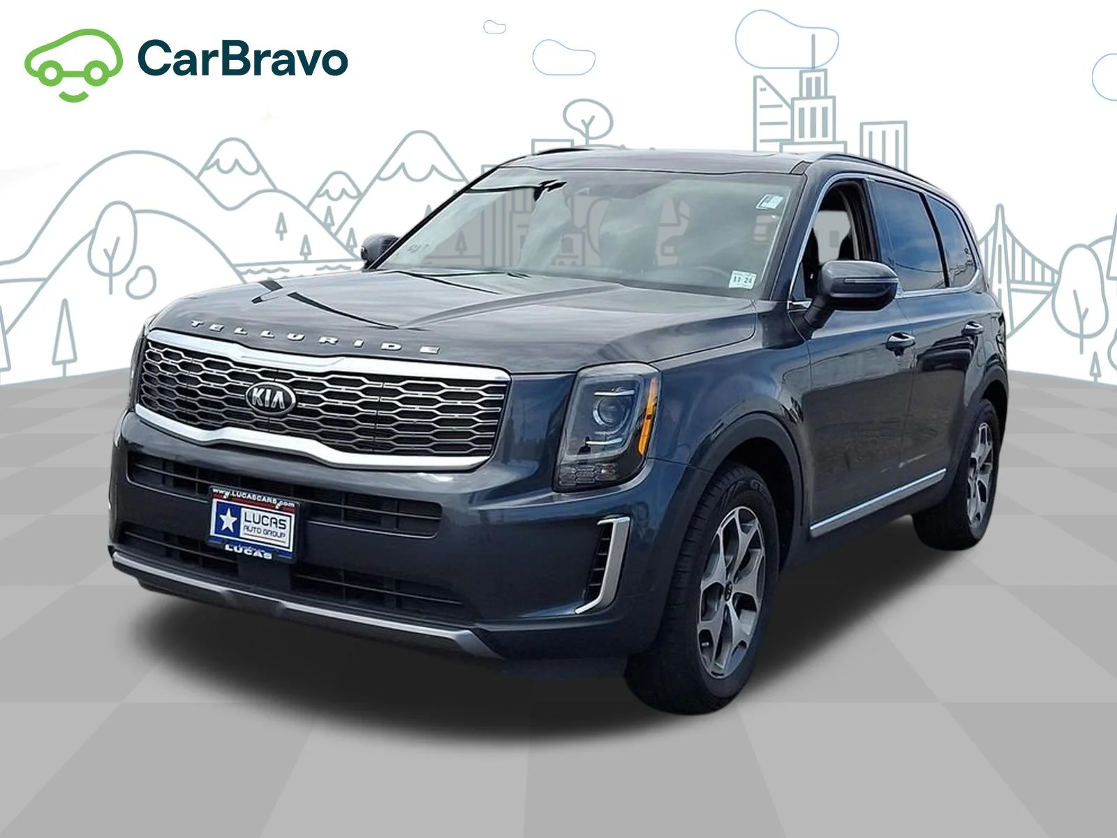 Used 2020 Gray Kia EX image 33
