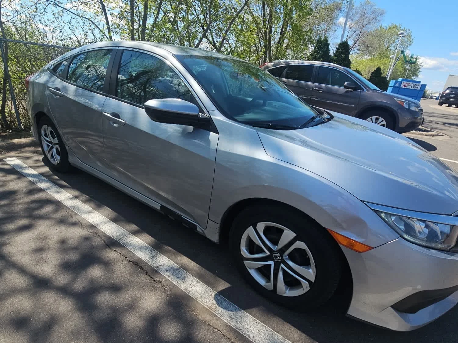 Certified 2018 Honda Civic LX with VIN 19XFC2F55JE037795 for sale in Hopkins, Minnesota