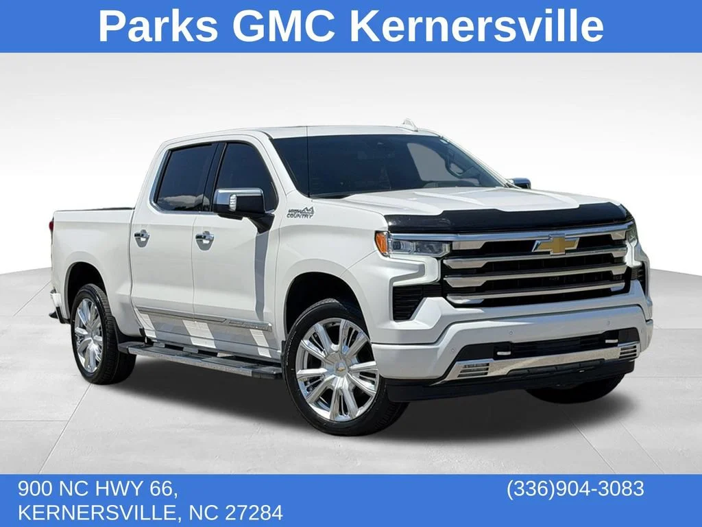 Used 2025 Iridescent Pearl Tricoat Chevrolet High Country image 1