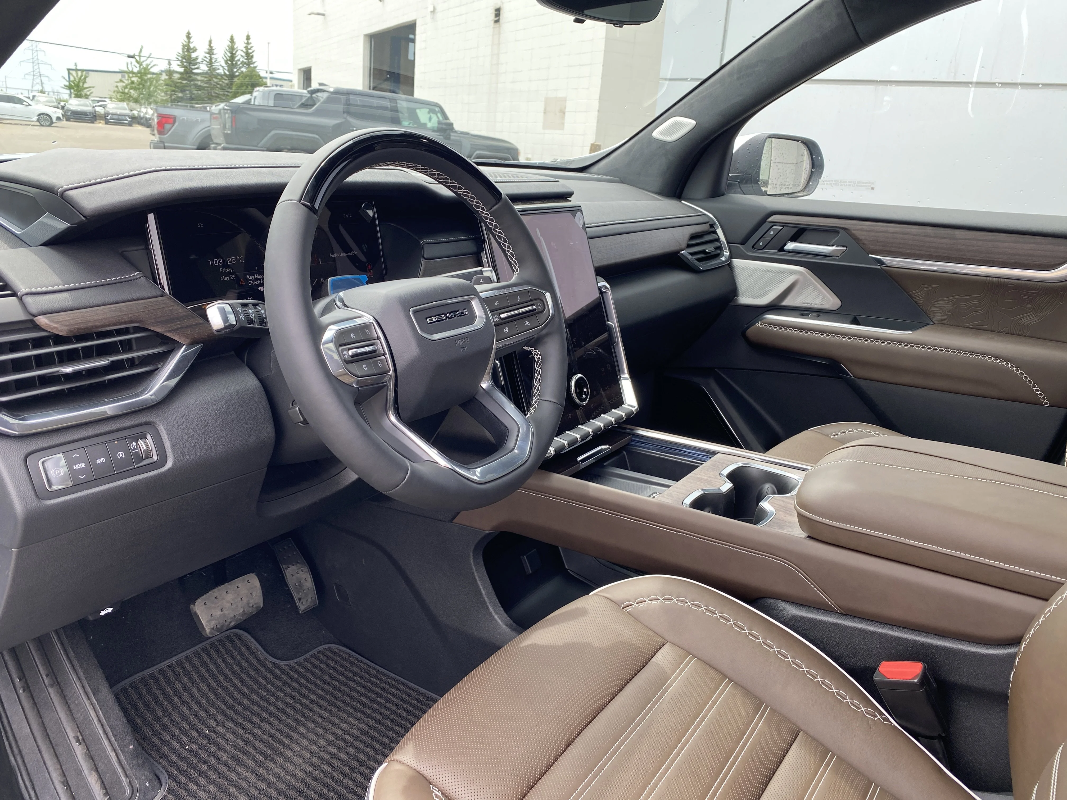 New 2026 GLACIER WHITE TRICOAT GMC Denali Ultimate image 14