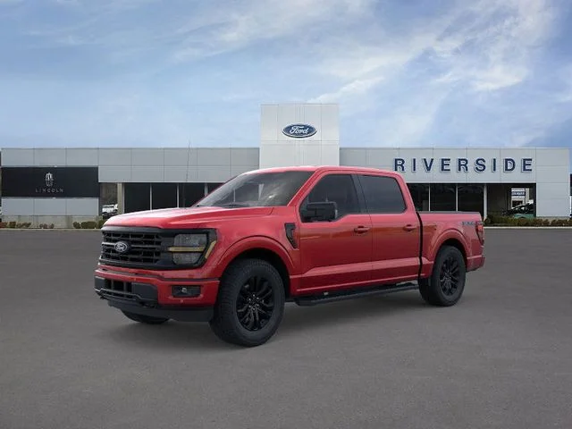 New 2026 Ruby Red Metallic Tinted Clearcoat Ford XLT image 1