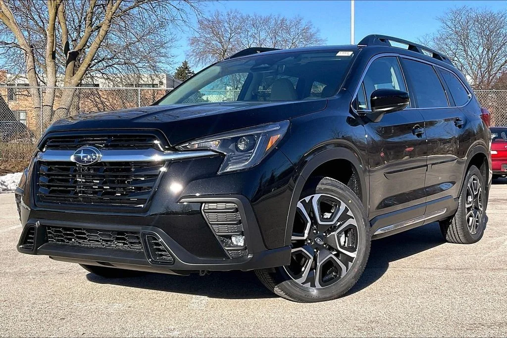 New 2026 CRYSTAL BLACK SILICA Subaru Limited 8-Passenger image 2